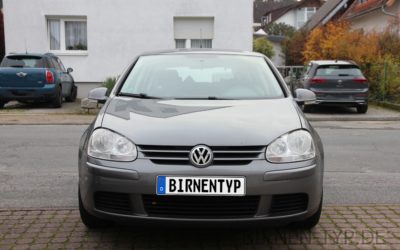 Liste mit allen Birnen für den VW Golf 5 (5. Gen., Typ: 1K1, 2003-2009)