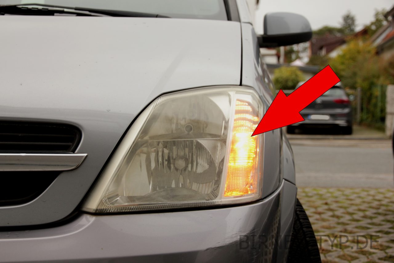 Opel Zafira B Glühbirne Vorne Rechts Wechseln Liste mit allen Birnen für den Opel Meriva A (Typ: X03, 2003-2010)