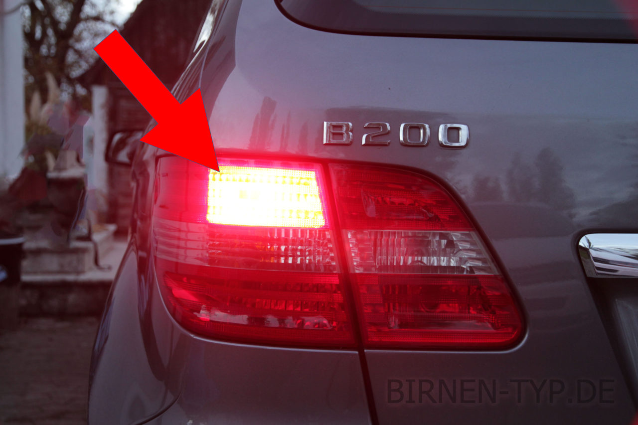 Liste Mit Allen Birnen Für Die Mercedes Benz B-Klasse, (1. Gen., Typ ...