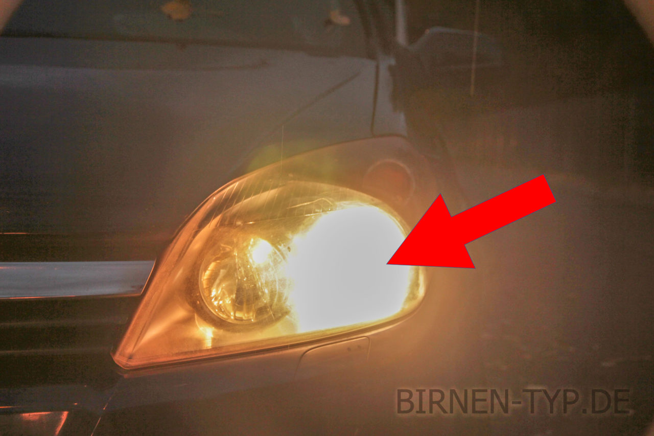 Liste mit allen Birnen für den Opel Astra H (Typ A04, 20042010)