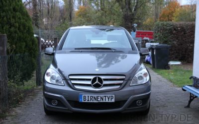 Liste mit allen Birnen für die Mercedes Benz B-Klasse, (1. Gen., Typ: W245, 2005-2011)