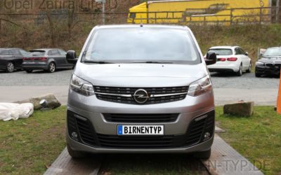 Liste mit allen Birnen für den Opel Zafira Life (Typ: K0, 2019-heute)