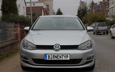 Liste mit allen Birnen für den VW Golf 7 (Typ: 5G1/BQ1/BE1/BE2, 2012-2021)
