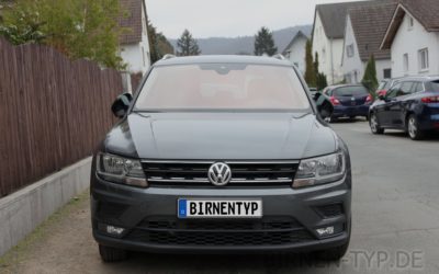 Liste mit allen Birnen für den VW Tiguan (2. Gen., Typ: AD1/AX1/BW2/BD2, 2016-heute)