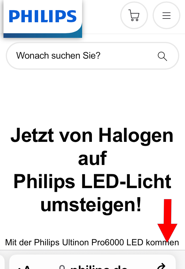 Original Philips Ultinon Pro6000 H7 LED Zulassung Deutschland Österreich  (ABG)