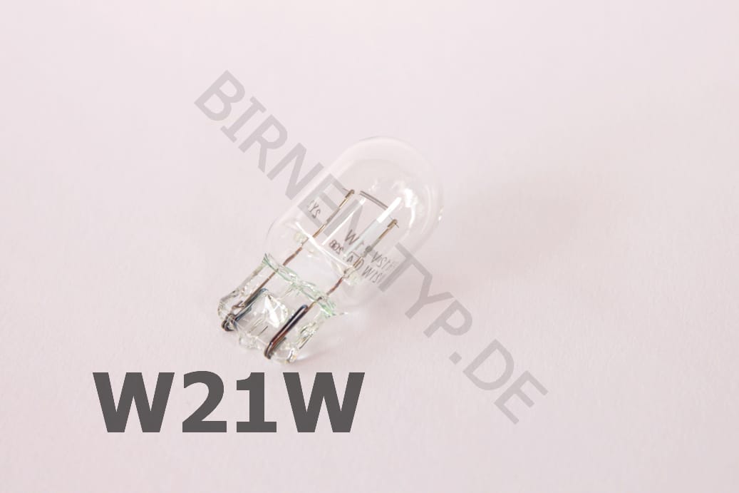 OSRAM ORIGINAL W21W Halogen, Nebelschluss-/Brems-/Schluss- und Rückfahrlicht, Blinker hinten /vorne, 7505-02B, 12V PKW, Doppelblister (2 Stück)