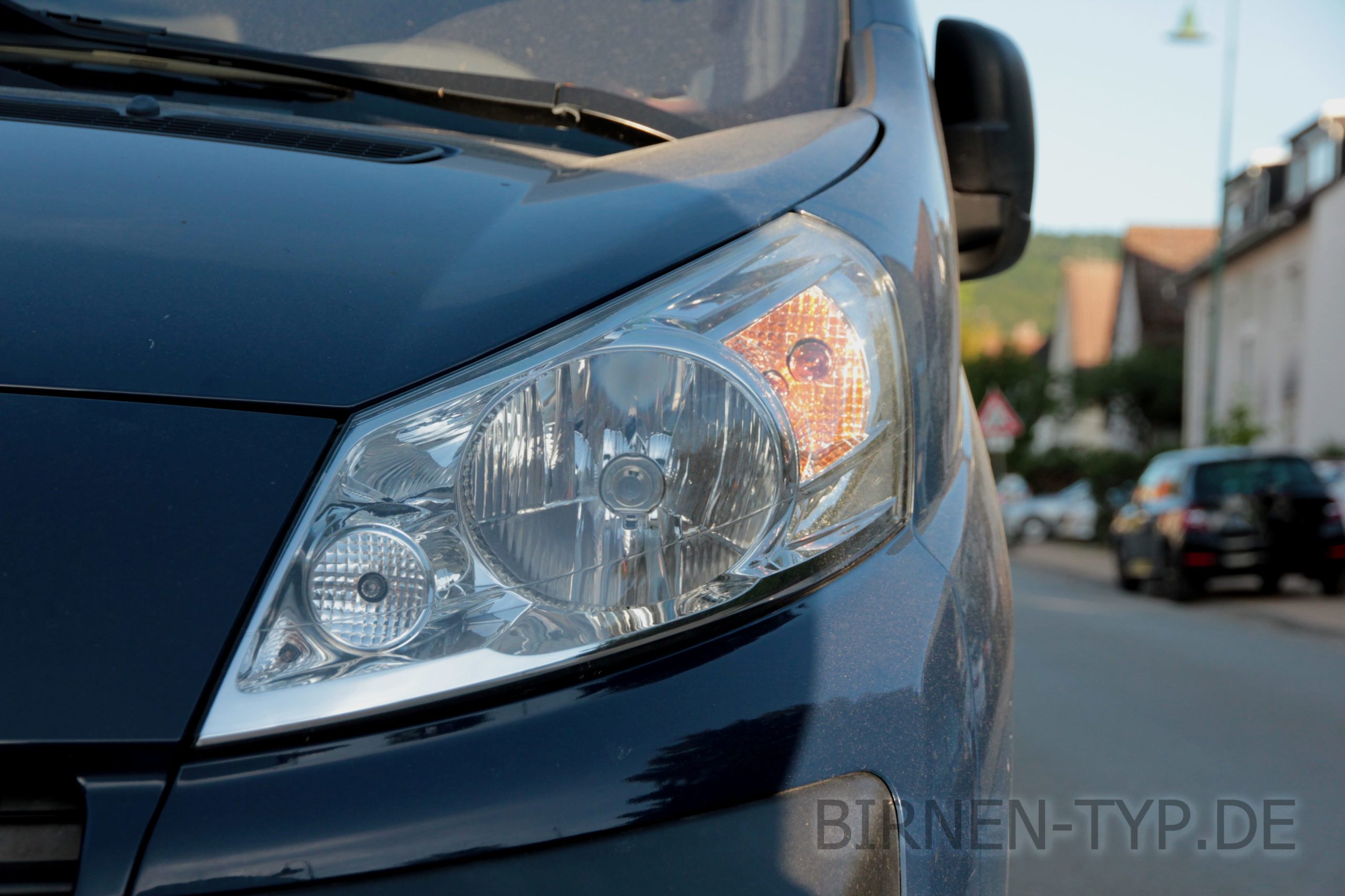 So sieht der Halogen-Scheinwerfer des Citroën Jumpy 2 VF7 aus