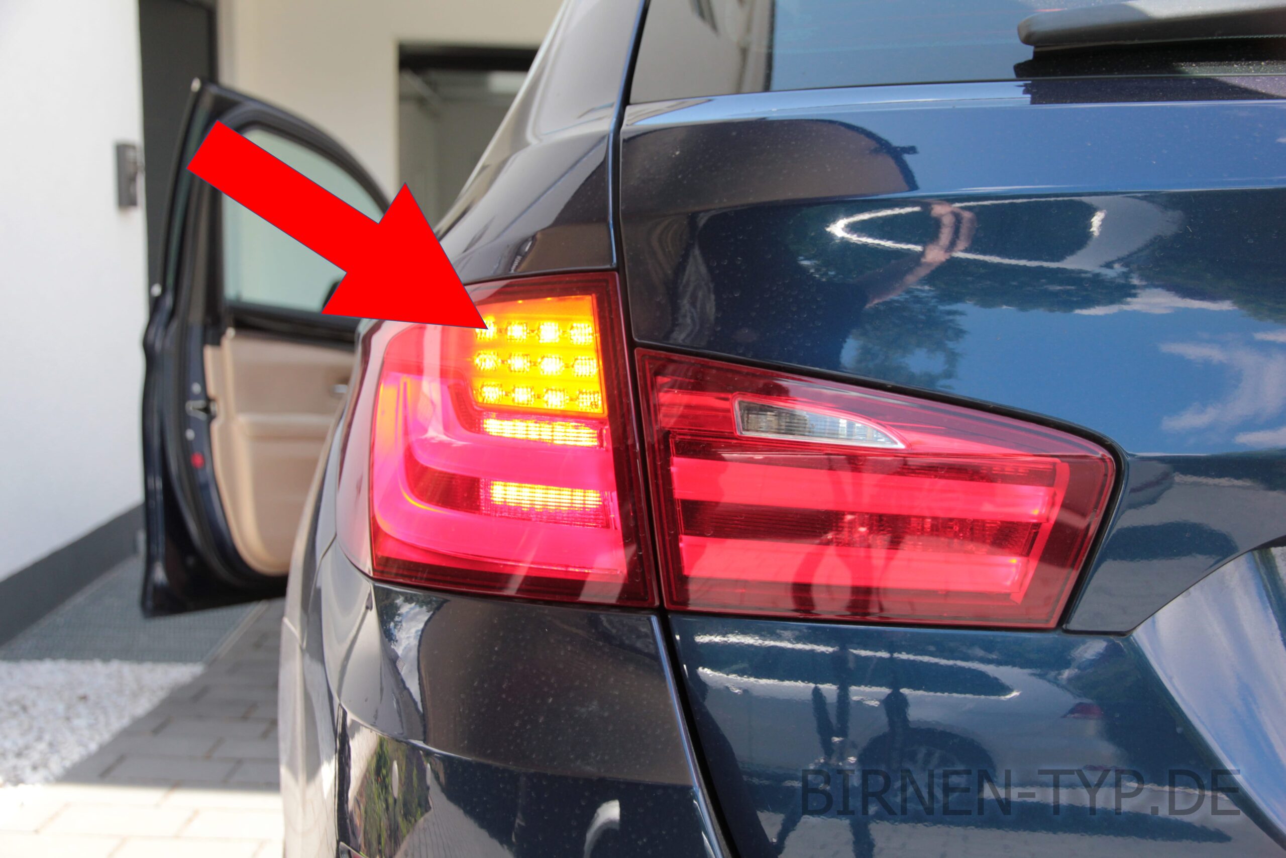 Blinker-Birne hinten links oder rechts im Rücklicht des BMW 5er 6 geht nicht Welche ist die korrekte Birne LED Wackelkontakt