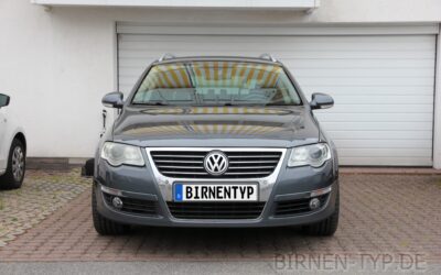 Liste mit allen Birnen für den VW Passat B6 (3C2/3C5, Gen. 6, 2005-2011)