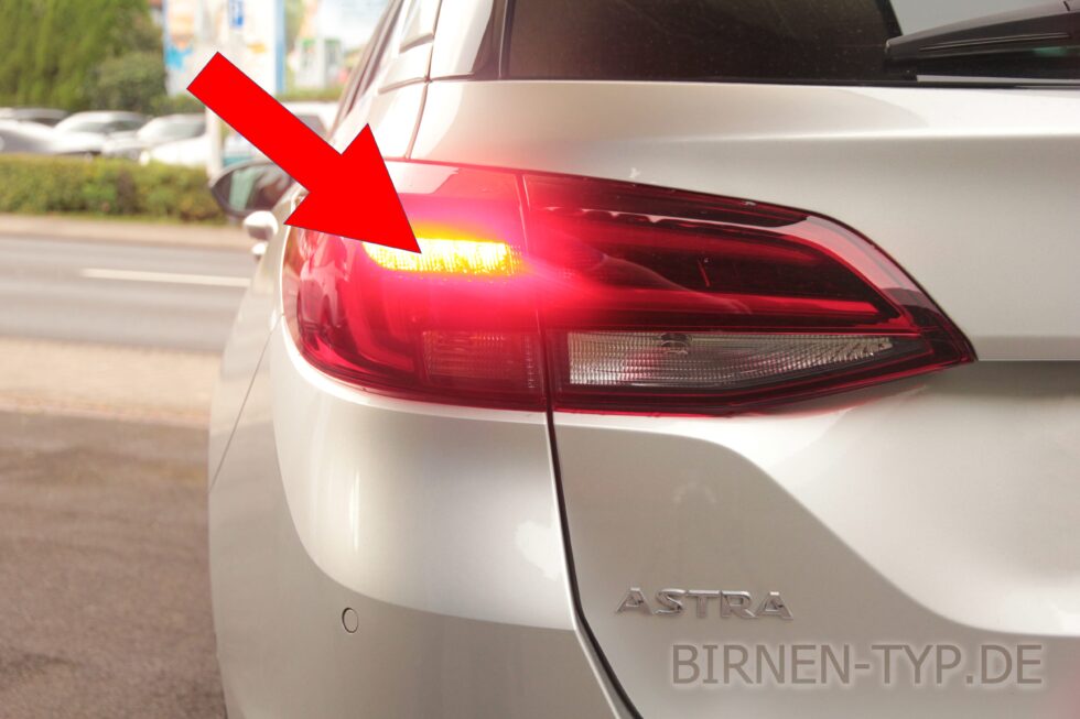 Liste mit allen Birnen für den Opel Astra K (Typ B16, 20152021)