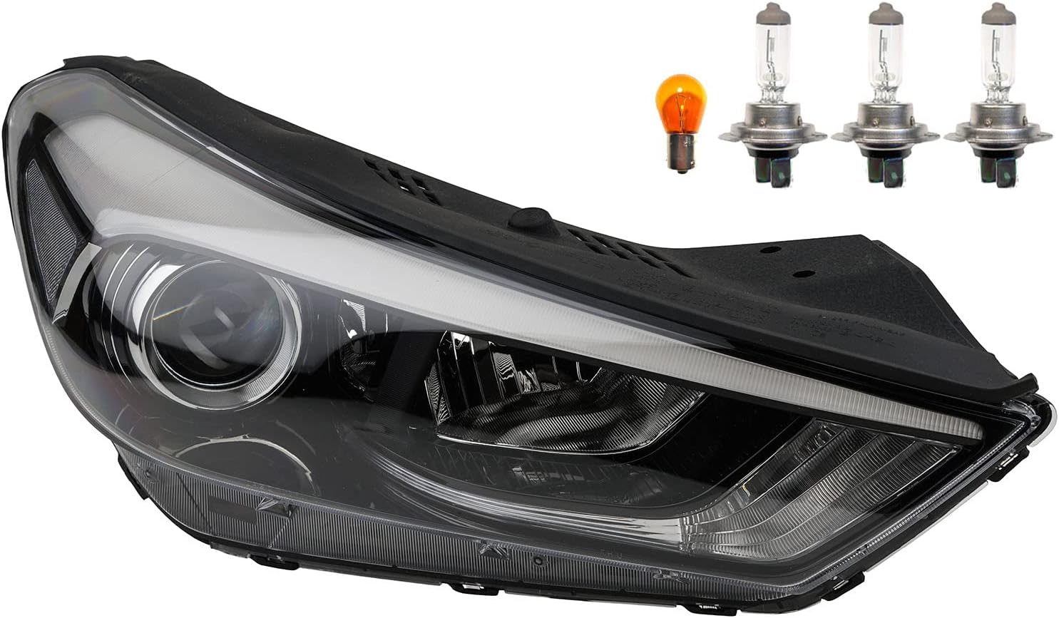 Du brauchst für Deinen Hyundai Tucson 3 TL einen neuen, kompletten Scheinwerfer Front vorne Abblendlicht fernlicht blinker standlicht