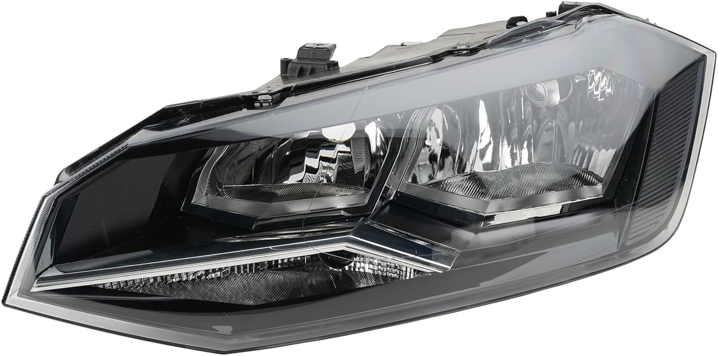 Du brauchst für Deinen Volkswagen VW Polo 6 AW (BZ1, AE1) einen neuen, kompletten Scheinwerfer Front vorne Abblendlicht fernlicht blinker standlicht