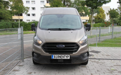 Liste mit allen Birnen für den Ford Tourneo Custom (Typ: V362/F3/FY/FZ, 2012-2023)