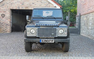 Liste mit allen Birnen für den Land Rover Defender (Typ: L316, 1983-2016)