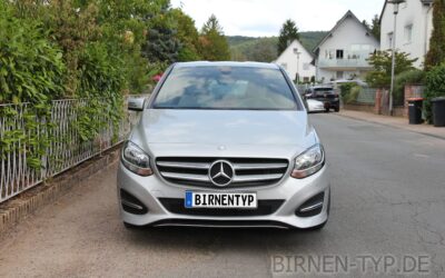 Liste mit allen Birnen für den Mercedes-Benz B-Klasse (Typ: W246, Gen. 2, 2011-2018)