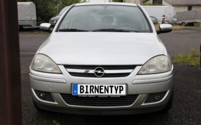 Liste mit allen Birnen für den Opel Corsa C (Typ: X01, 2000-2006)