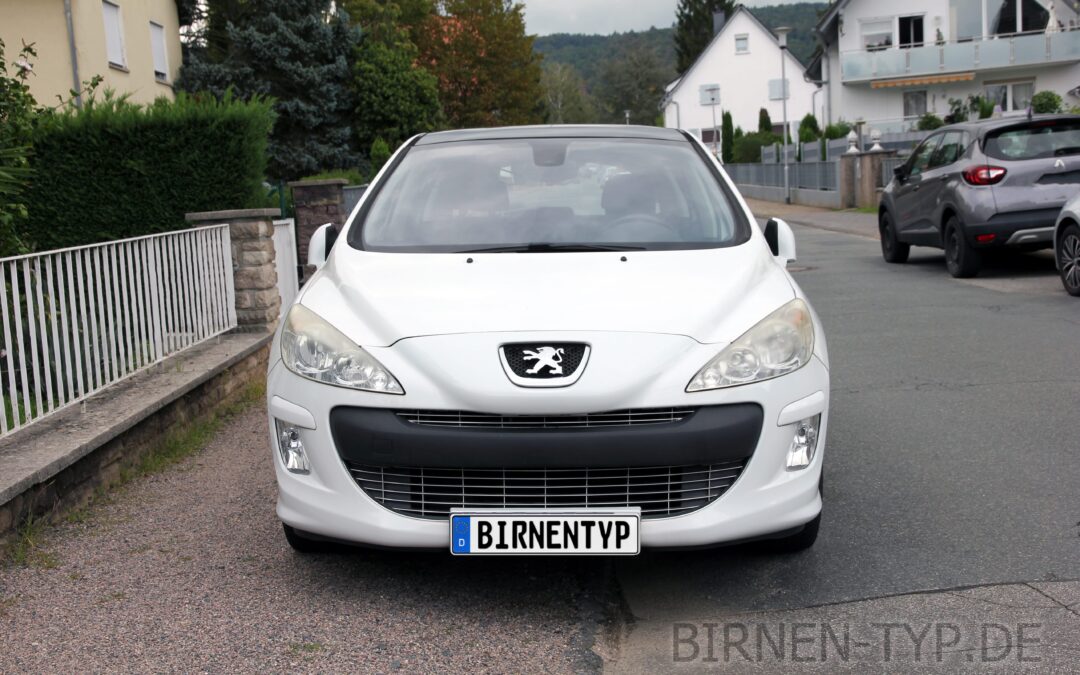 Liste mit allen Birnen für den Peugeot 308 (Typ: 4A/4C/4E/4H, Gen. 1, 2007-2016)