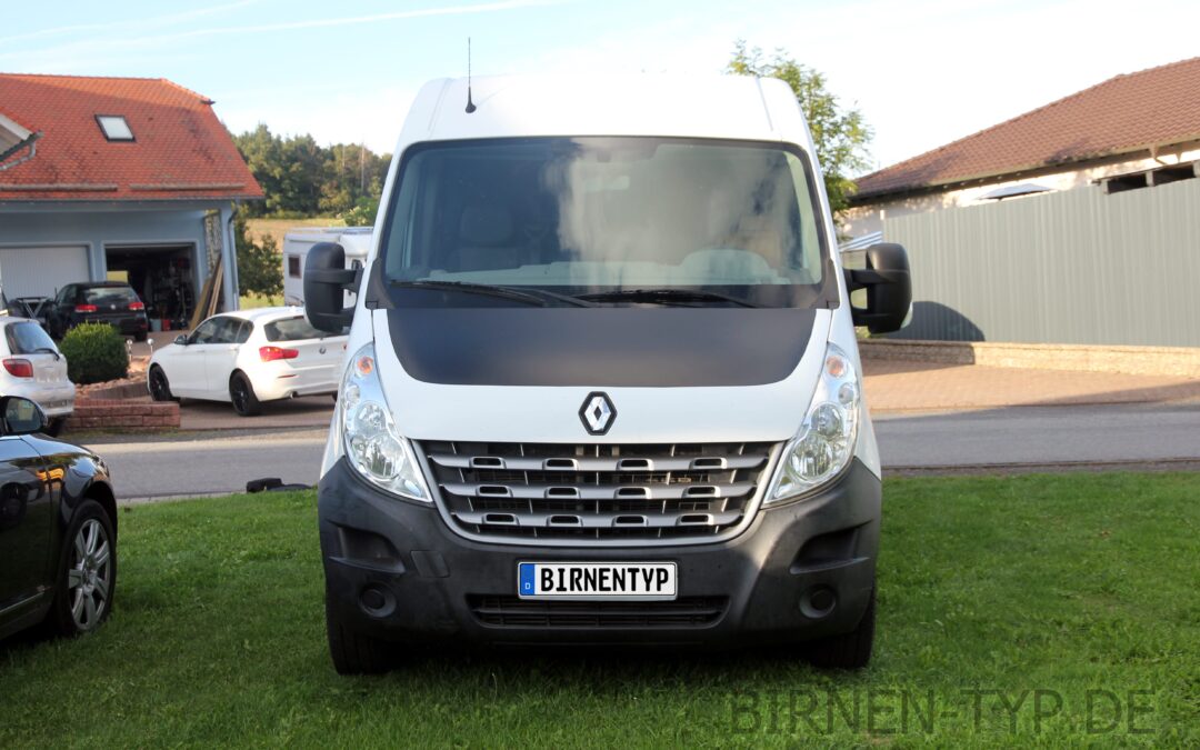 Front-Ansicht des Renault Master 3 Baujahr von 02-2010 bis heute vorne