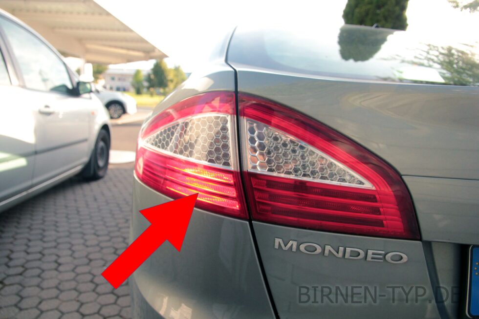 Ford Mondeo Mk4 Bremsbelge Hintennull