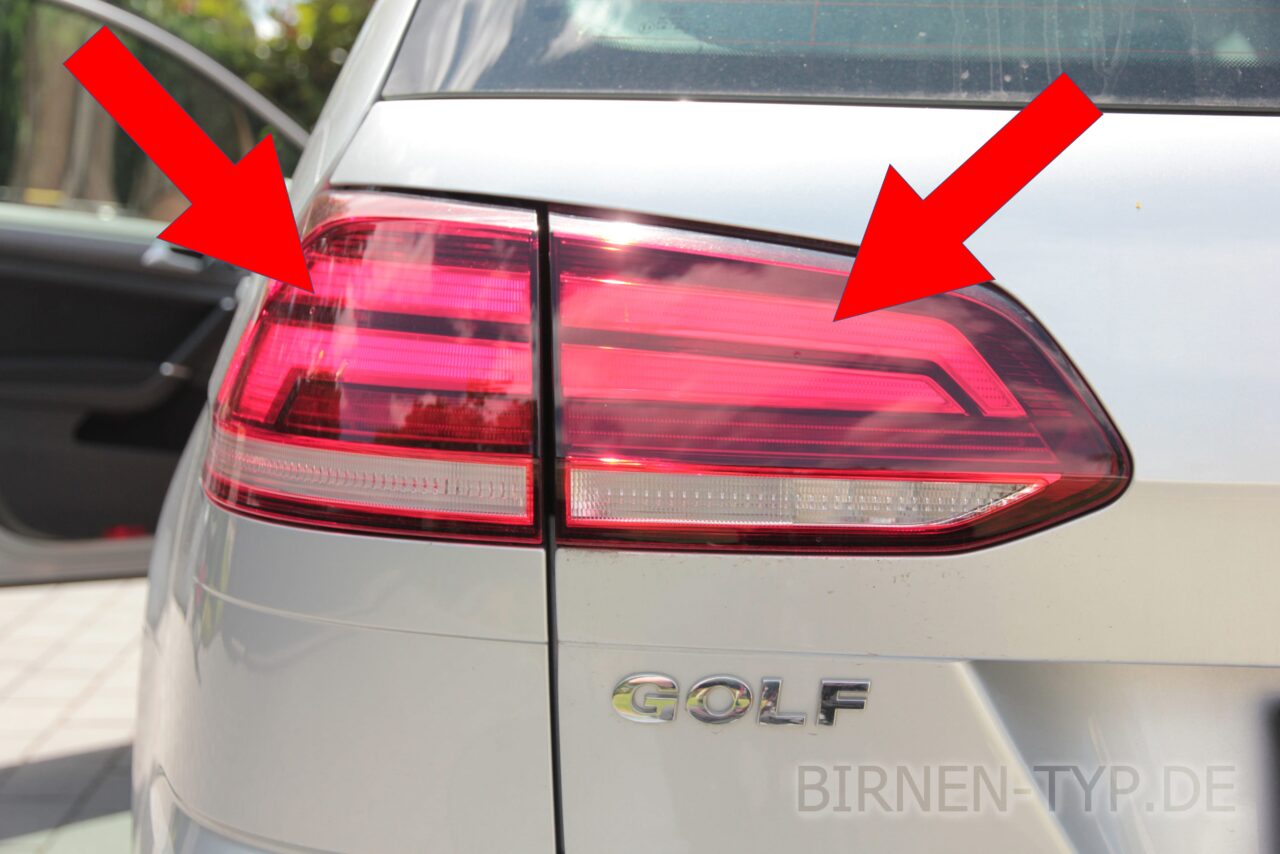 Golf 7 Leuchtmittel Tabelle