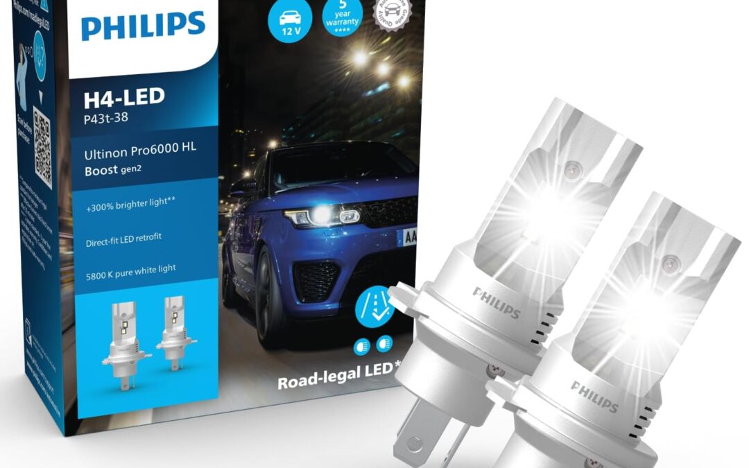 H4 LED direct fit neueste Generation von Philips Freigabe auch für Dein Fahrzeug