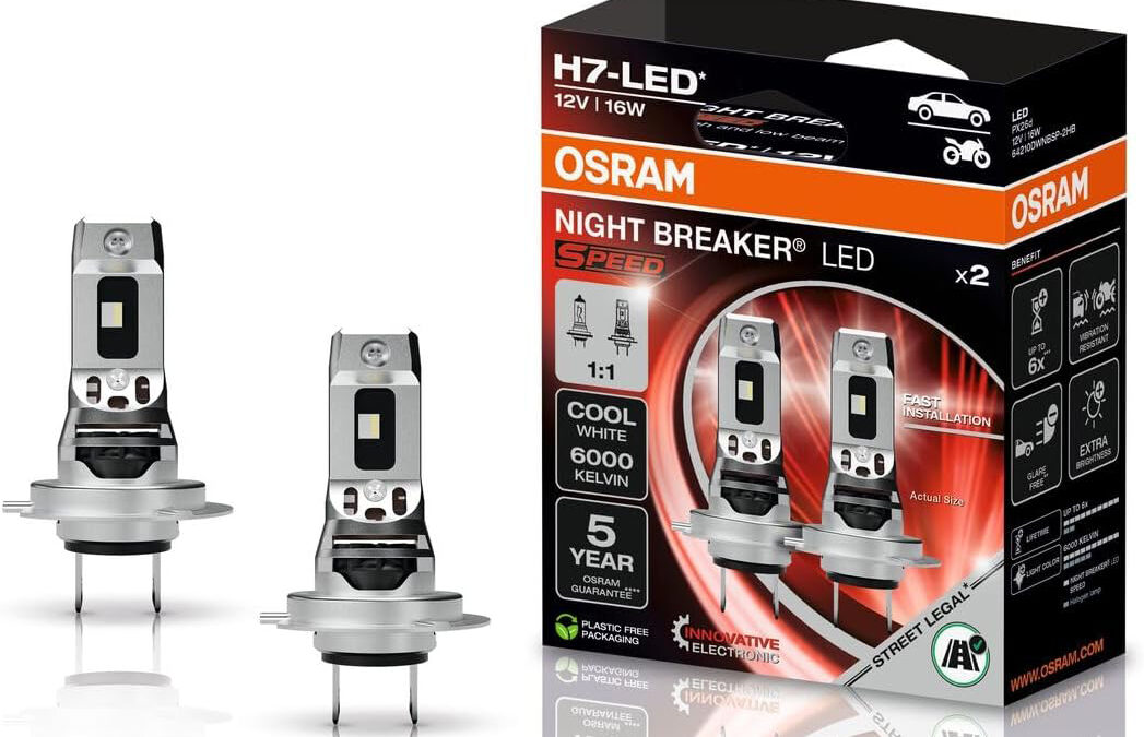 Echte LED-Revolution: H7-LED von OSRAM jetzt so kompakt wie eine Halogen-Birne!