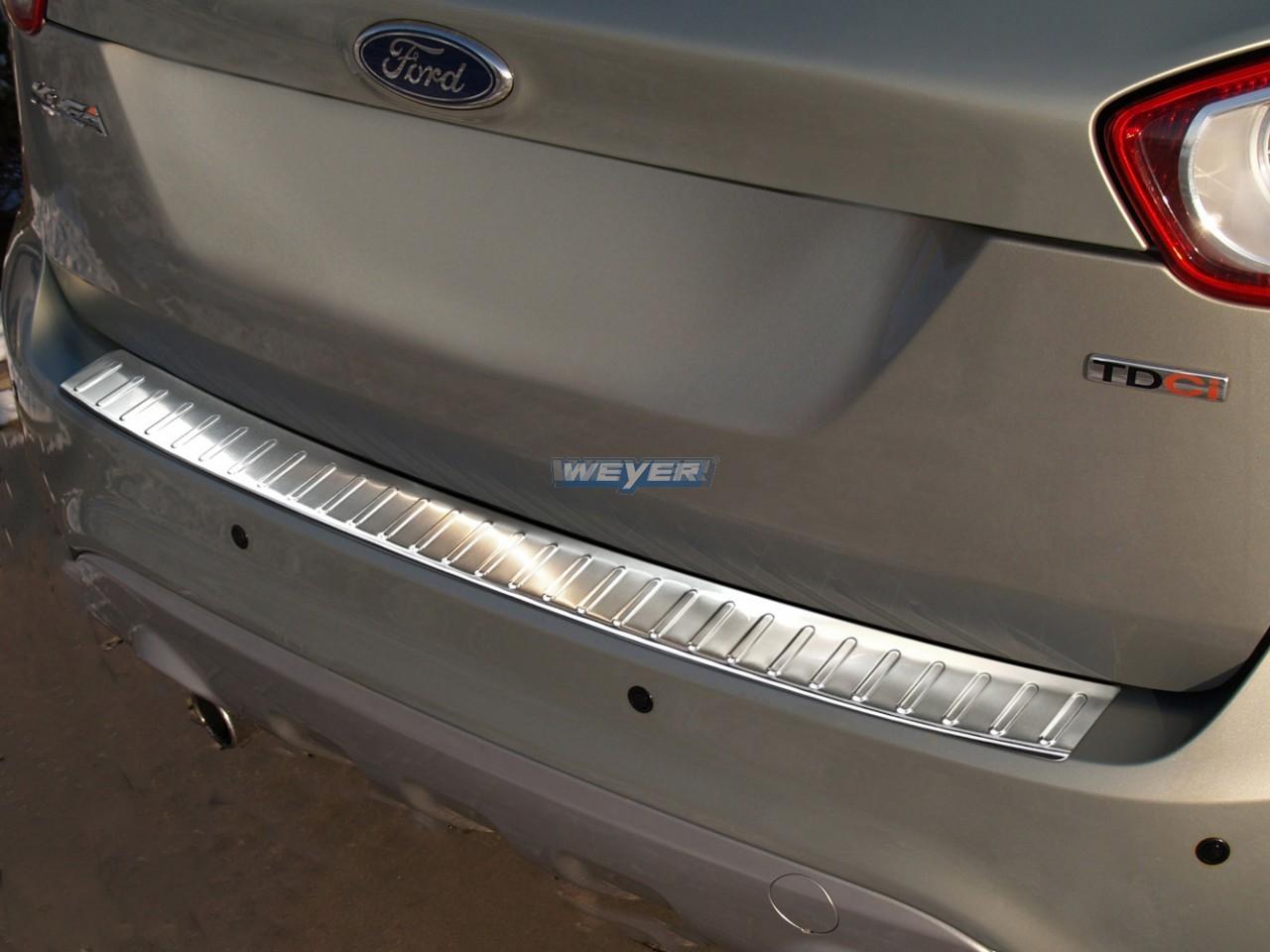 So sieht der Ladekantenschutz für den Ford Kuga 1 ´08 aus