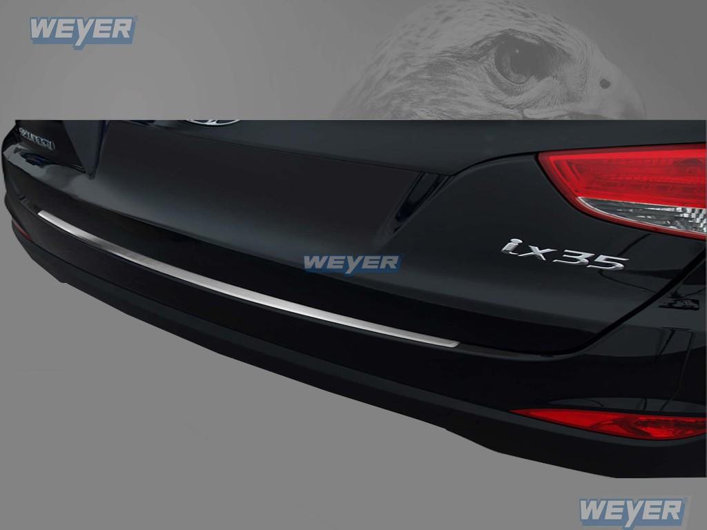 So sieht der Ladekantenschutz für den Hyundai ix35 / Tucson 2 LM, EL aus