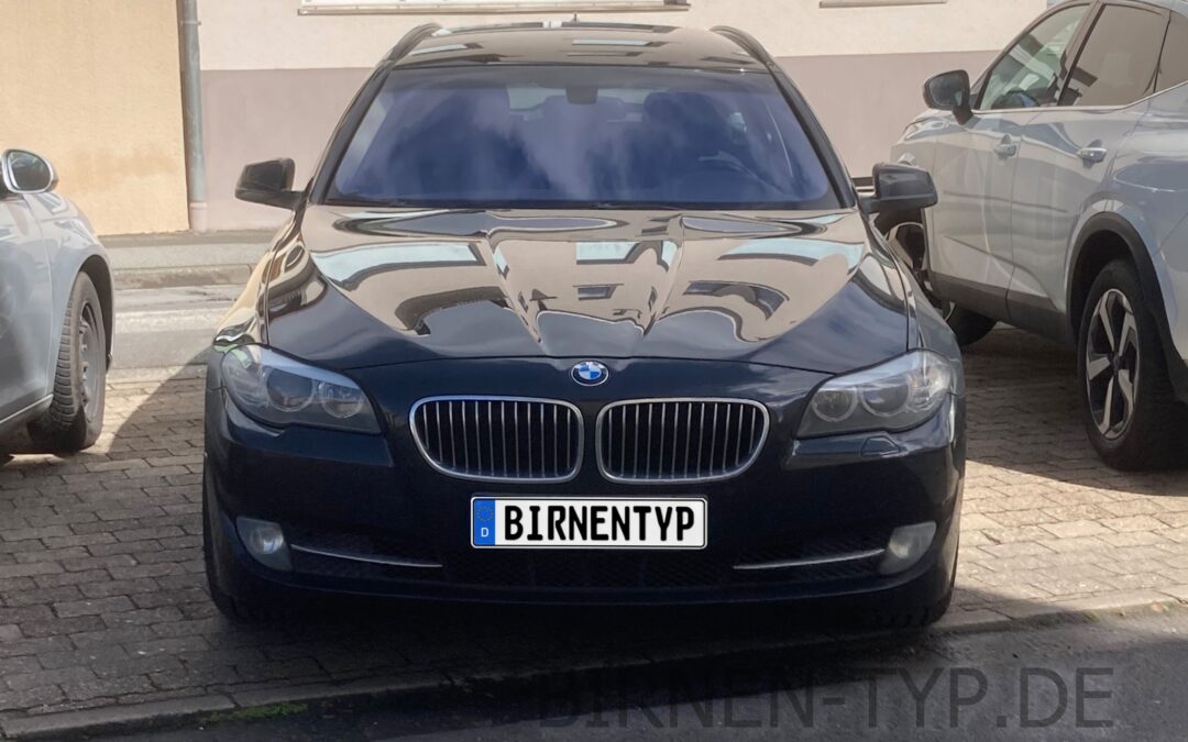 Front-Ansicht des BMW 5er 5 Baujahr von 11-2009 bis 02-2017 vorne