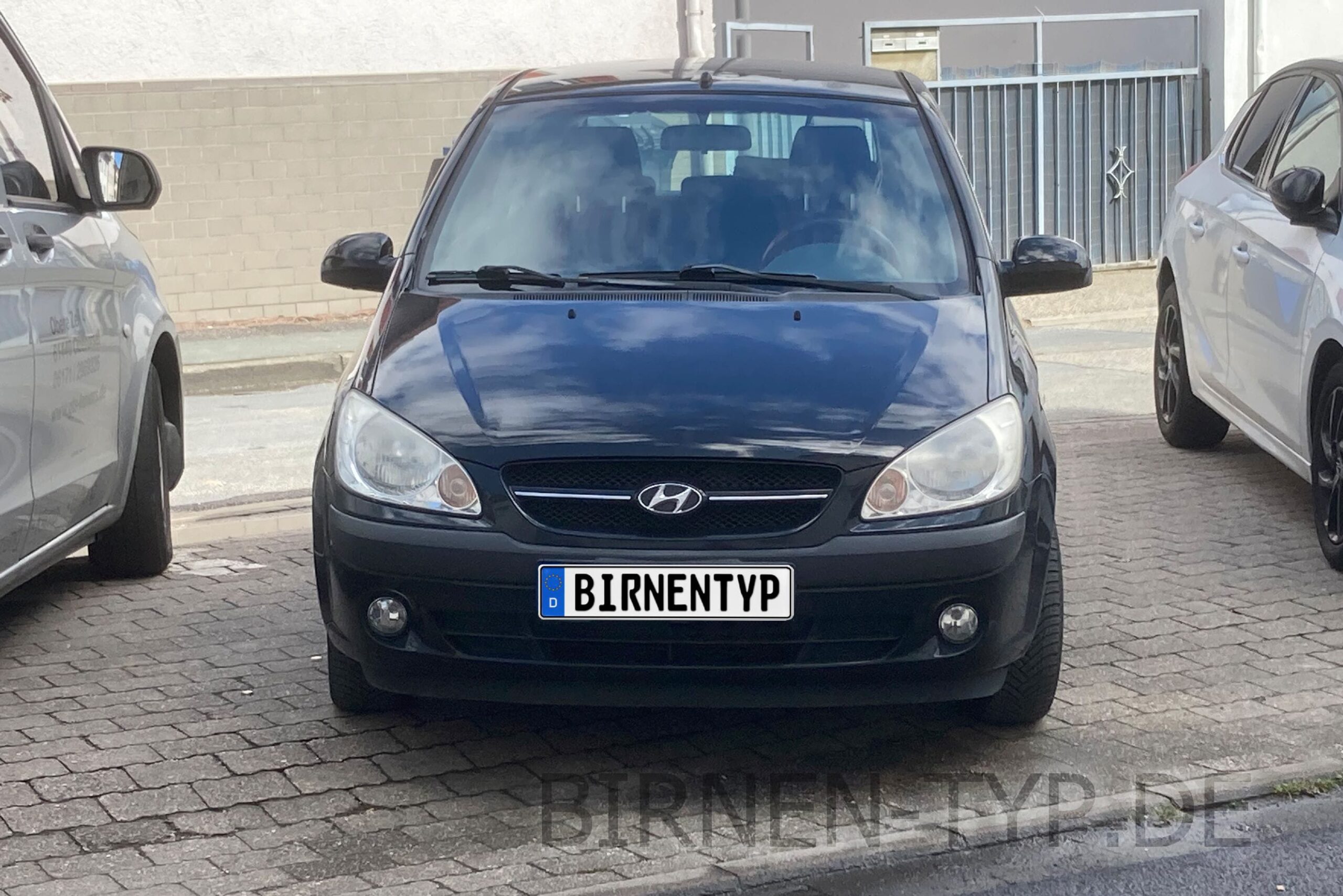 Front-Ansicht des Hyundai i10 1 Baujahr von 12/2007 bis 12/2013 vorne