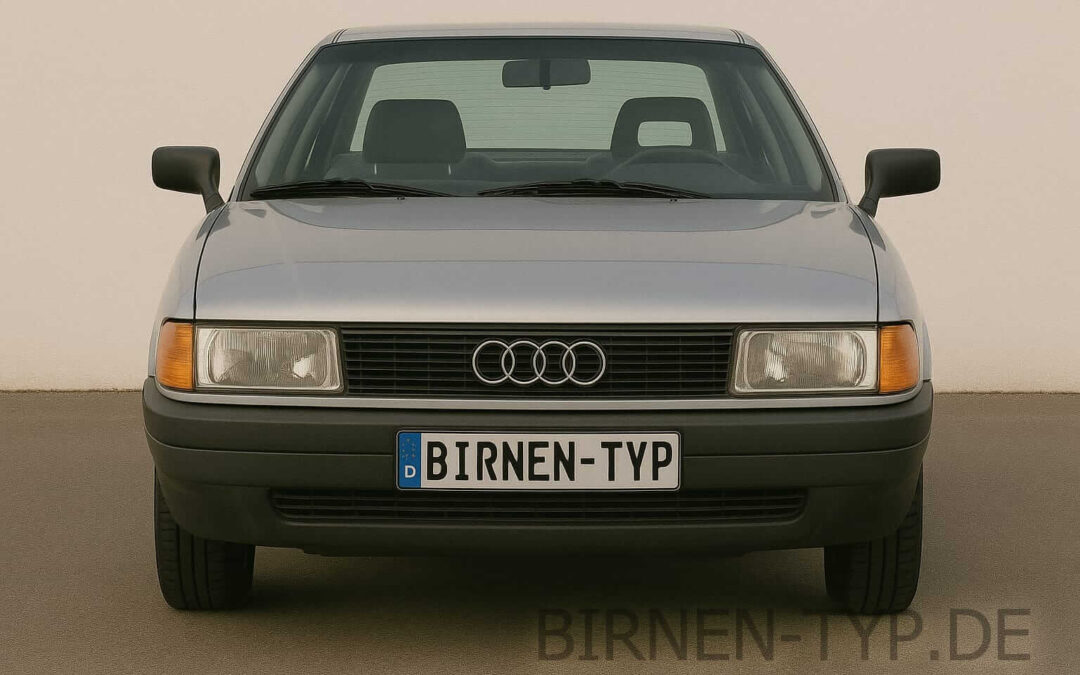 Liste mit allen Birnen für den Audi 80 3 & 4. Gen (Typ B3 (89) & B4 (8C) – 1986-1995)