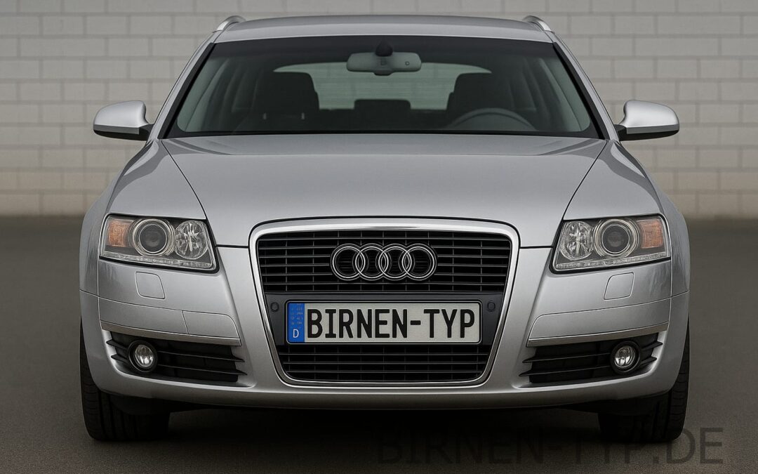 Front-Ansicht des Audi A6 3 Baujahr von 04-2004 bis 08-2011 vorne