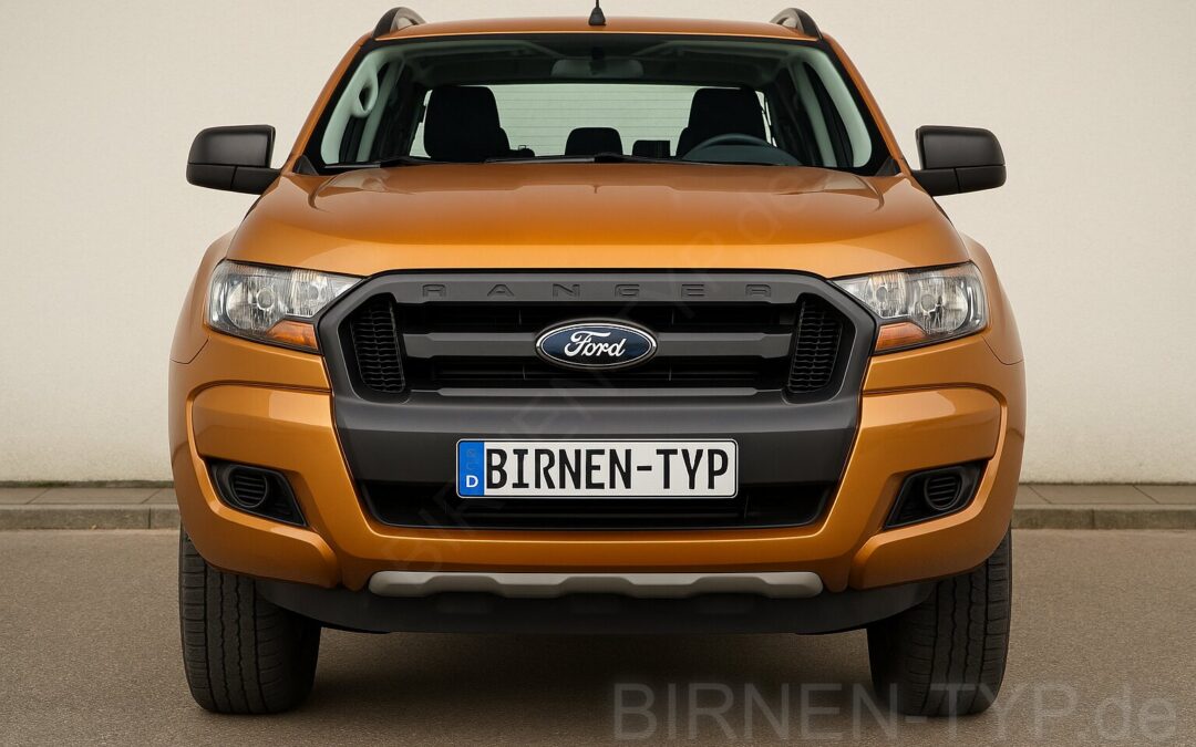 Liste mit allen Birnen für den Ford Ranger 2 (EU). Gen (Typ TKE – 2011-2016)
