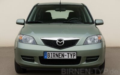 Liste mit allen Birnen für den Mazda 2 1. Gen (Typ DY – 2003-2007)