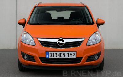 Liste mit allen Birnen für den Opel Zafira B (Typ A05 – 2005-2015)