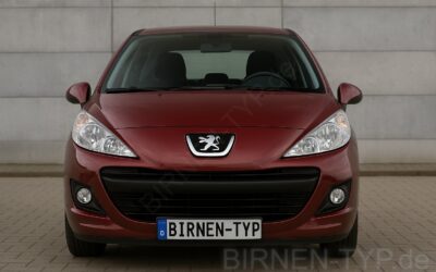 Liste mit allen Birnen für den Peugeot 207 1. Gen (Typ WA,WC, WD, WK – 2006-2015)