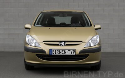 Liste mit allen Birnen für den Peugeot 307 1. Gen (Typ 3A/C, 3E, 3H, 3B – 2000-2012)