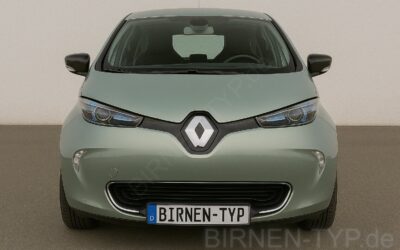Liste mit allen Birnen für den Renault Zoe 1. Gen (Typ BFM – 2012-2019)