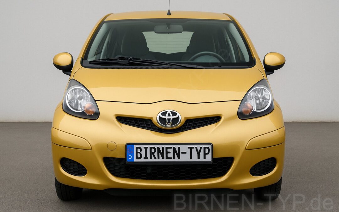 Liste mit allen Birnen für den Toyota Aygo 1. Gen (Typ B1 – 2005-2014)