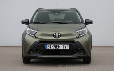 Liste mit allen Birnen für den Toyota Aygo X 3. Gen (Typ B7 – 2021-heute)