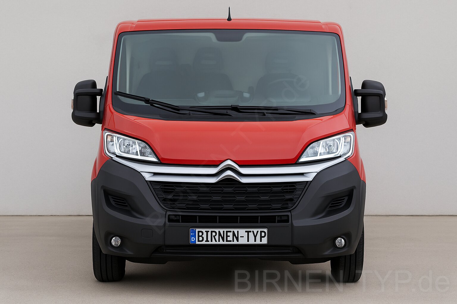 Front-Ansicht des Citroën Jumper / Relay 2 (Facelift) Baujahr von 05/2014 bis heute vorne