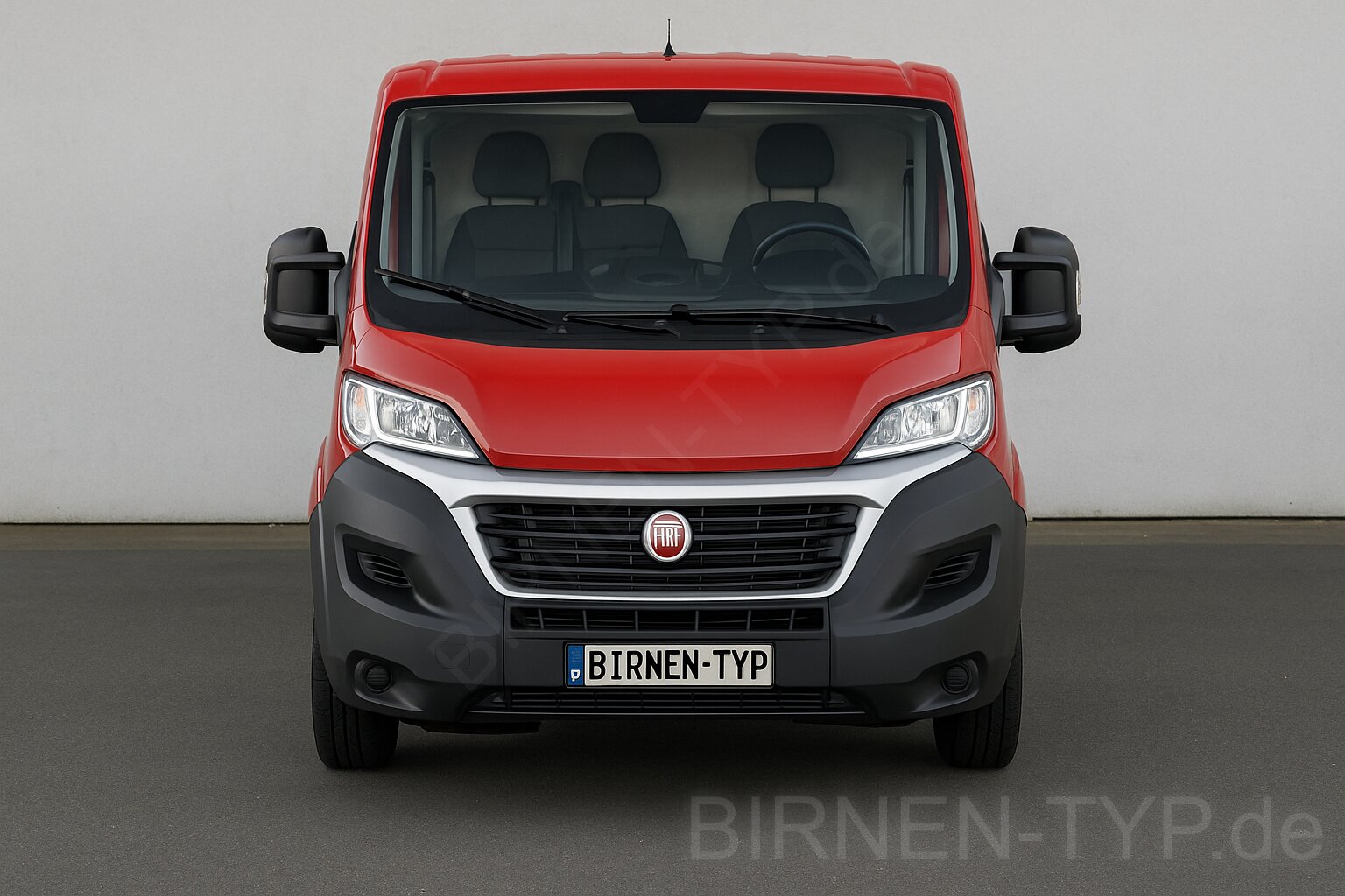 Front-Ansicht des Fiat Ducato 3 (Facelift) Baujahr von 05/2014 bis heute vorne
